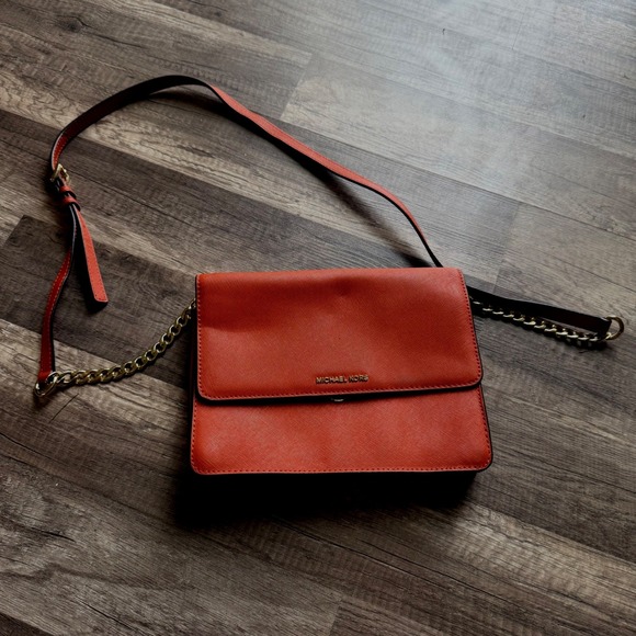 Michael Kors Handbags - Michael Kors Saffiano Leather Crossbody Bag